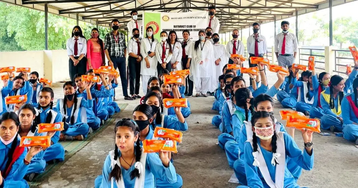 2022 organized menstrual hygiene awareness program