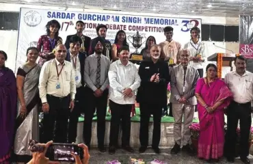 Sardar Gurcharan Singh Memorial 17th National Debate Competition Concludes at SBS University