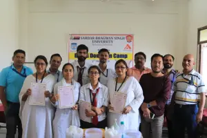 SBS UNIVERSITY ORGANIZES BLOOD DONATION CAMP